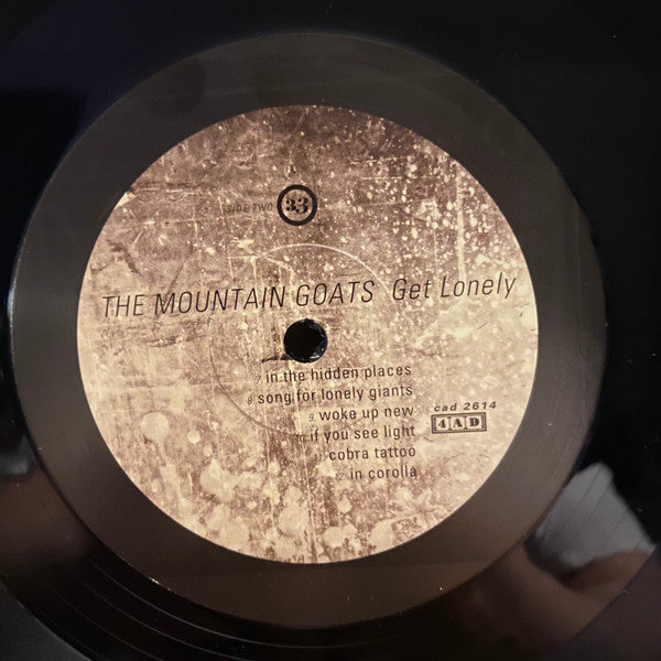 The Mountain Goats - Get Lonely | Mint (M) Mint (M)-Classic Vinyl Record