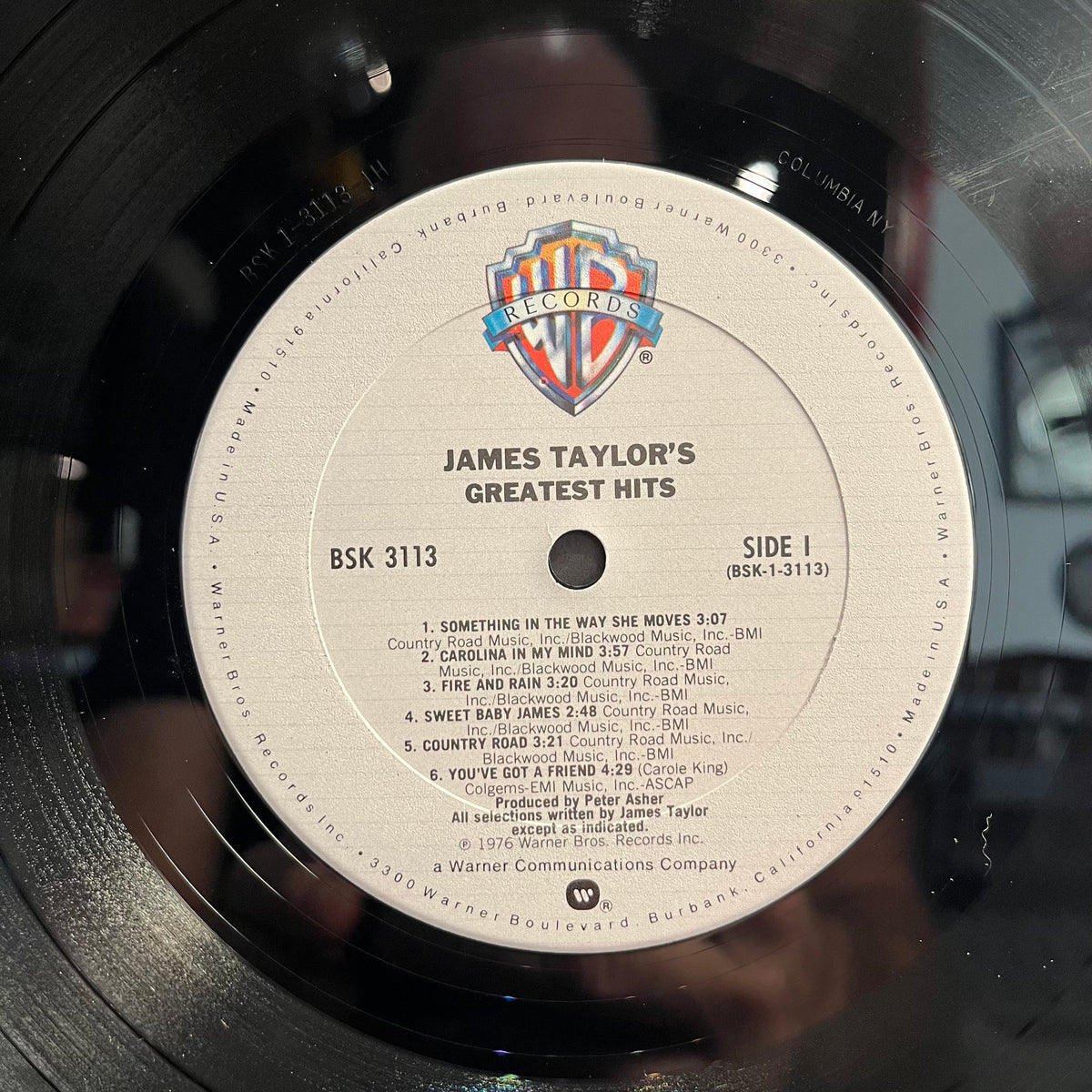 James Taylor (2) - Greatest Hits (VINYL) | Near Mint- (NM-) Near Mint- (NM-)-Classic Vinyl Record