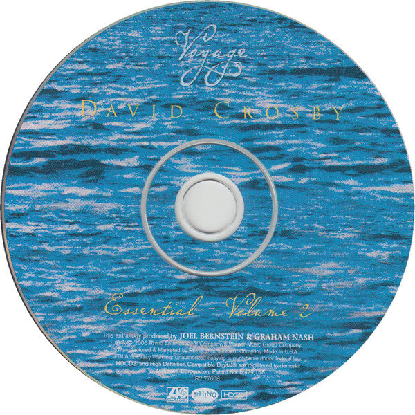 David Crosby - Voyage (3x HDCD BOX) | Near Mint (NM) Near Mint (NM)-Classic Vinyl Record