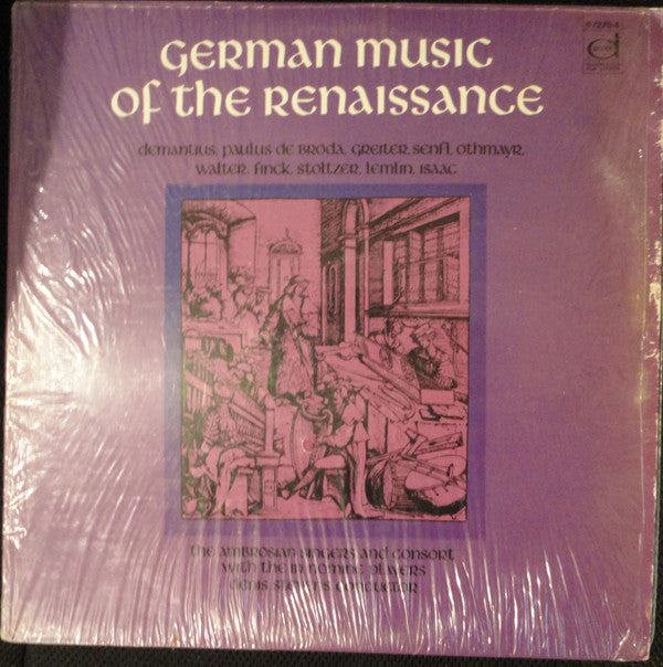 The Ambrosian Singers - German Music of the Renaissance | Near Mint (NM) Excellent (EX)-Classic Vinyl Record