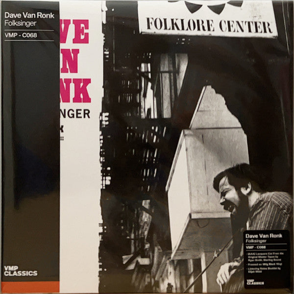 Dave Van Ronk - Folksinger (VMP | 180 GRAM VINYL) | Mint (M) Mint (M)-Classic Vinyl Record
