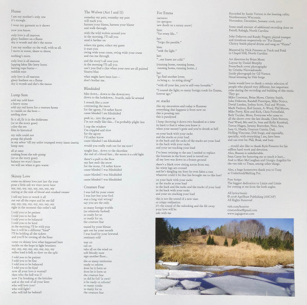 Bon Iver - For Emma, Forever Ago | Mint (M) Mint (M)-Classic Vinyl Record