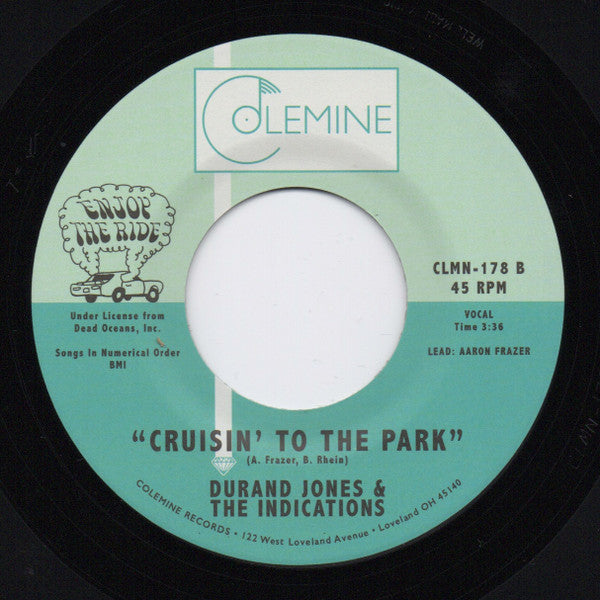 Durand Jones & The Indications - Morning In America / Cruisin' To The Park (7" VINYL) | Mint (M) Mint (M)-Classic Vinyl Record