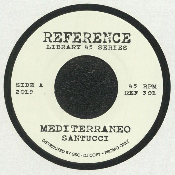 "Mediterraneo" b/w "Chase" | Mint (M) Generic-Classic Vinyl Record