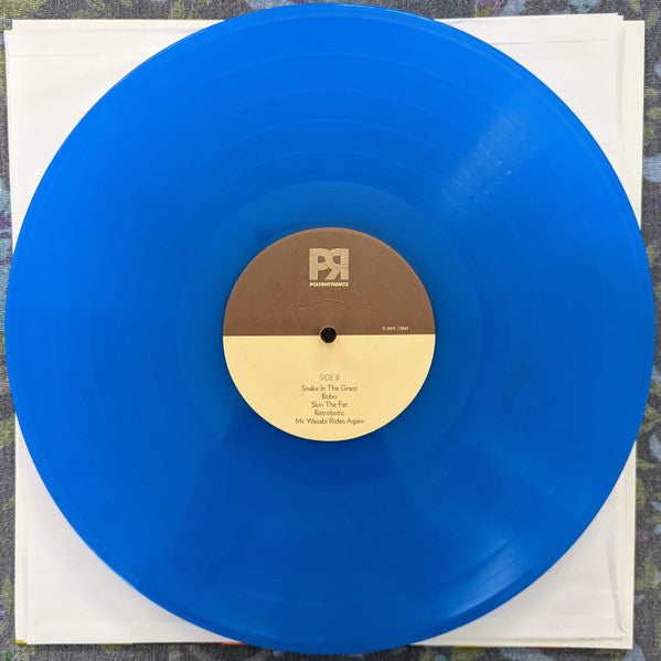 Polyrhythmics - Libra Stripes (BLUE VINYL - 2025) | Mint (M) Mint (M)-Classic Vinyl Record