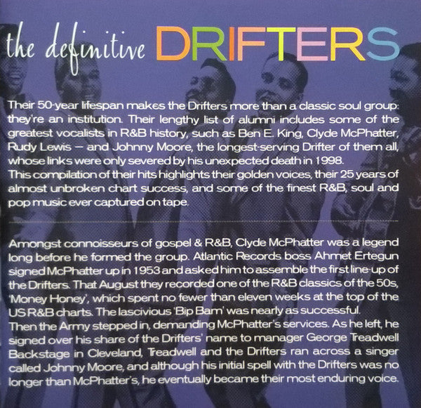 The Drifters - The Definitive Drifters *CD* | Mint (M) Mint (M)-Classic Vinyl Record