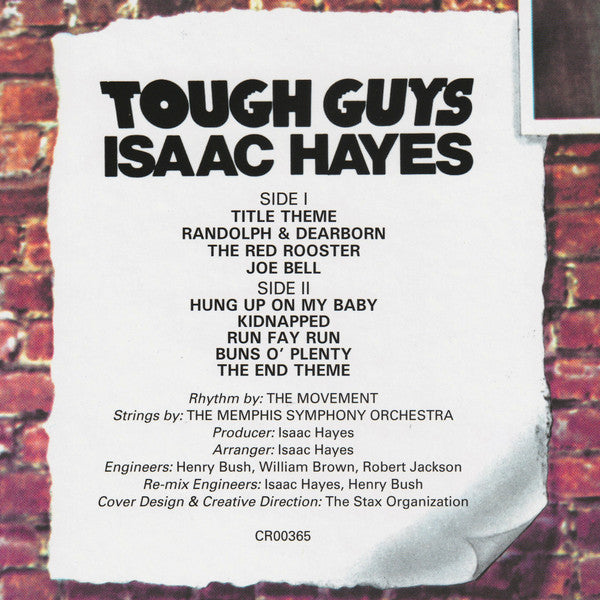 Isaac Hayes - Tough Guys (VMP VINYL) | Mint (M) Mint (M)-Classic Vinyl Record