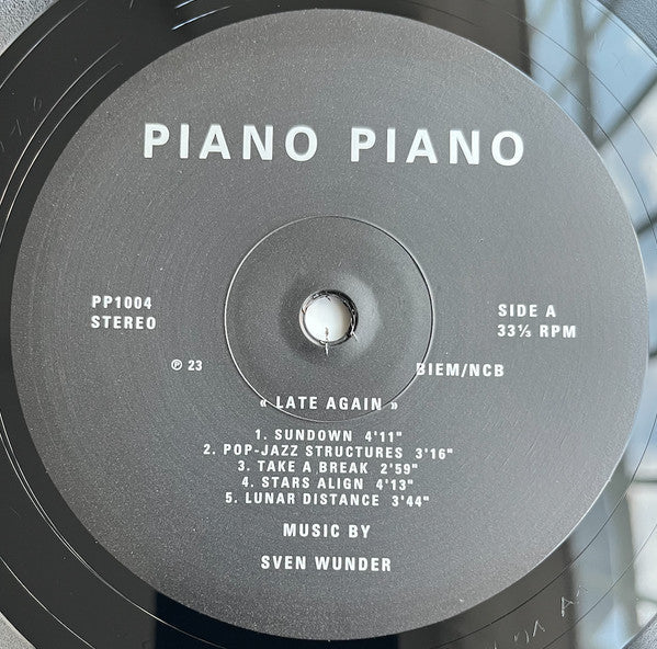 Late Again (VINYL 12") | Mint (M) Mint (M)-Classic Vinyl Record