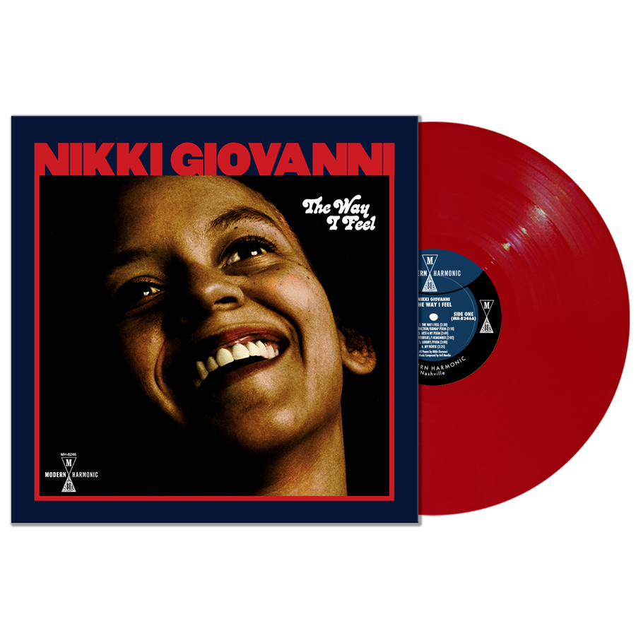 Nikki Giovanni - The Way I Feel (OPAQUE RED VINYL) | Mint (M) Mint (M)-Classic Vinyl Record