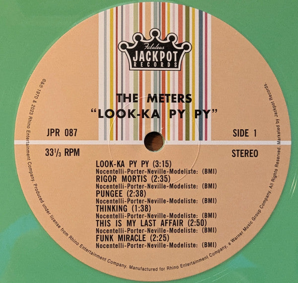 Look-Ka Py Py (SPRING GREEN VINYL) | Mint (M) Mint (M)-Classic Vinyl Record