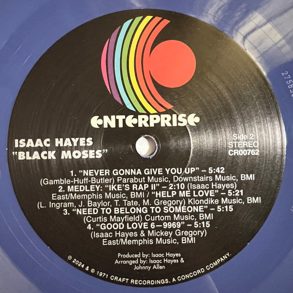 Black Moses | Mint (M) Mint (M)-Classic Vinyl Record
