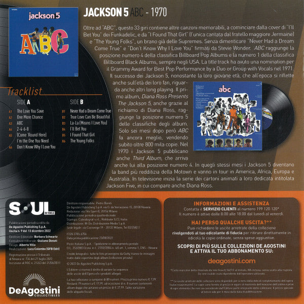 The Jackson 5 - ABC (VINYL IMPORT) |-Classic Vinyl Record