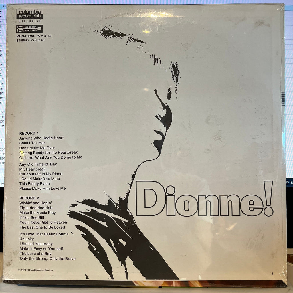 Dionne Warwick - Dionne! *SEALED* | Mint (M) Near Mint (NM)-Classic Vinyl Record