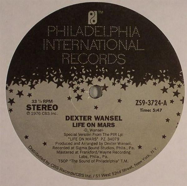 Dexter Wansel - Life On Mars / The Sweetest Pain (VINYL) |-Classic Vinyl Record