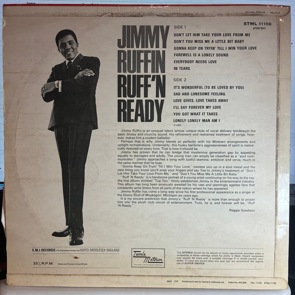 Ruff'n Ready (VINYL) |-Classic Vinyl Record