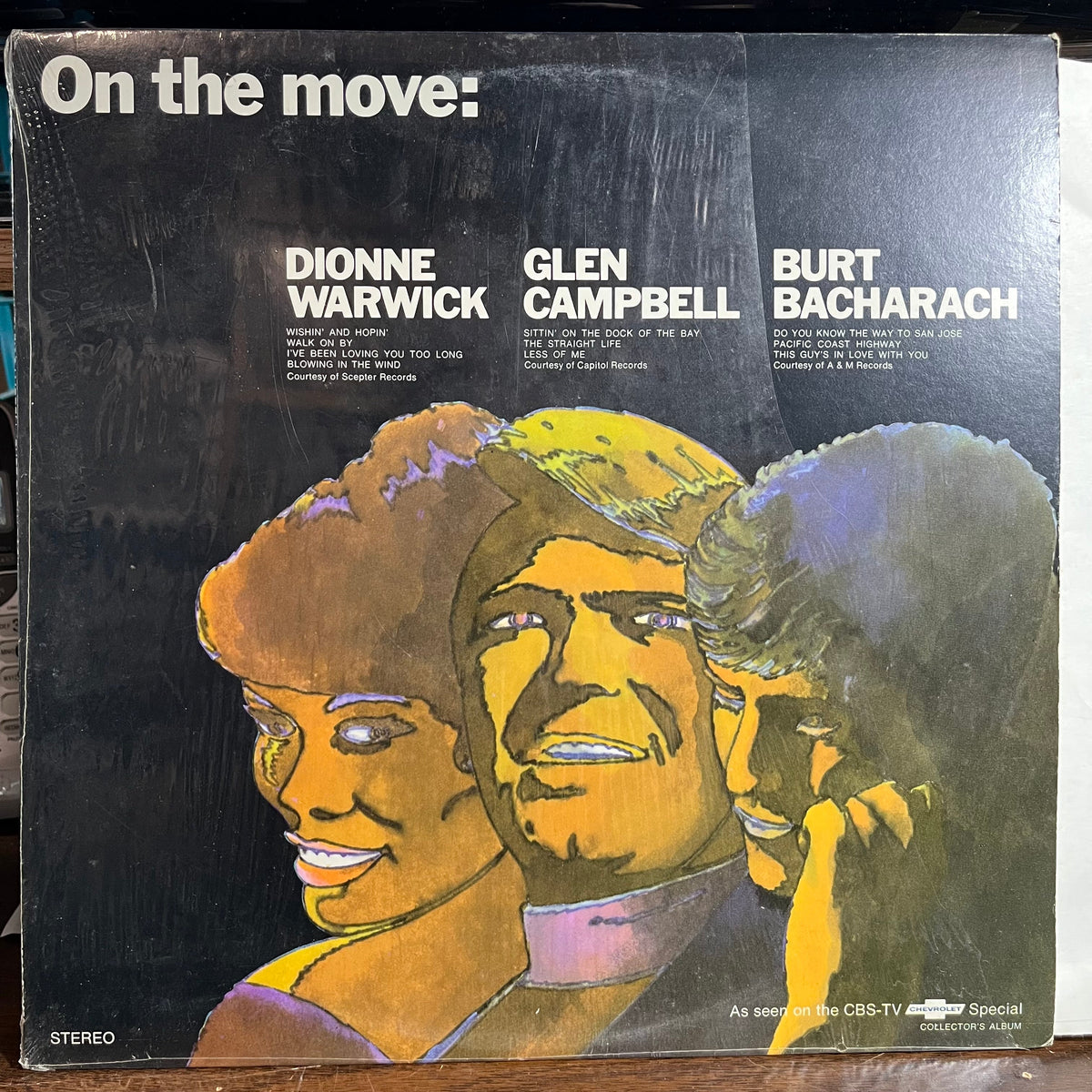 Dionne Warwick - On The Move (VINYL) | Near Mint- (NM-) Near Mint (NM)-Classic Vinyl Record