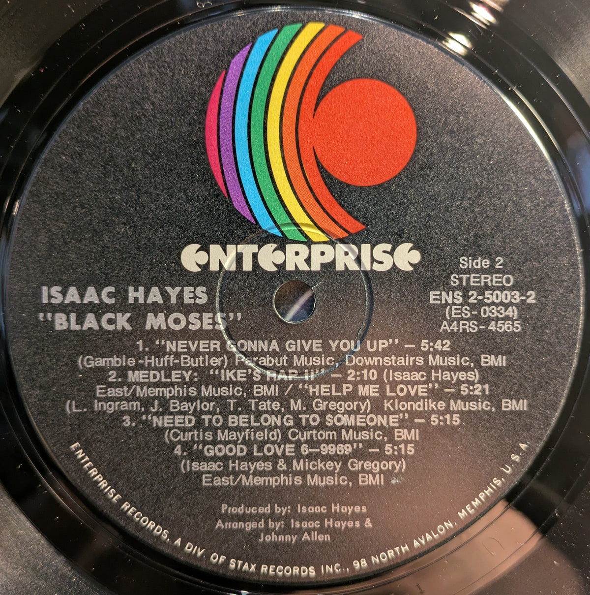 Isaac Hayes - Black Moses (2xVINYL) | Near Mint (NM) Excellent+ (EX+)-Classic Vinyl Record
