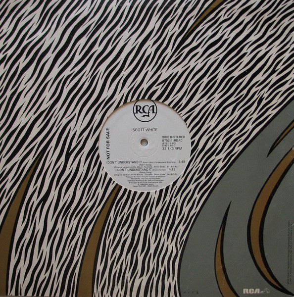 I Don't Understand It (12" VINYL) | Near Mint (NM) Very Good Plus (VG+)-Classic Vinyl Record