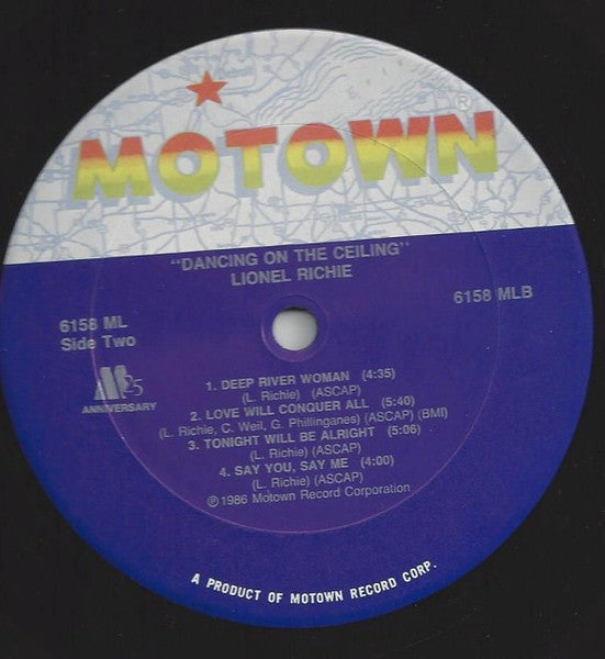 Lionel Richie - Dancing On The Ceiling (VINYL) | Near Mint (NM) Near Mint (NM)-Classic Vinyl Record
