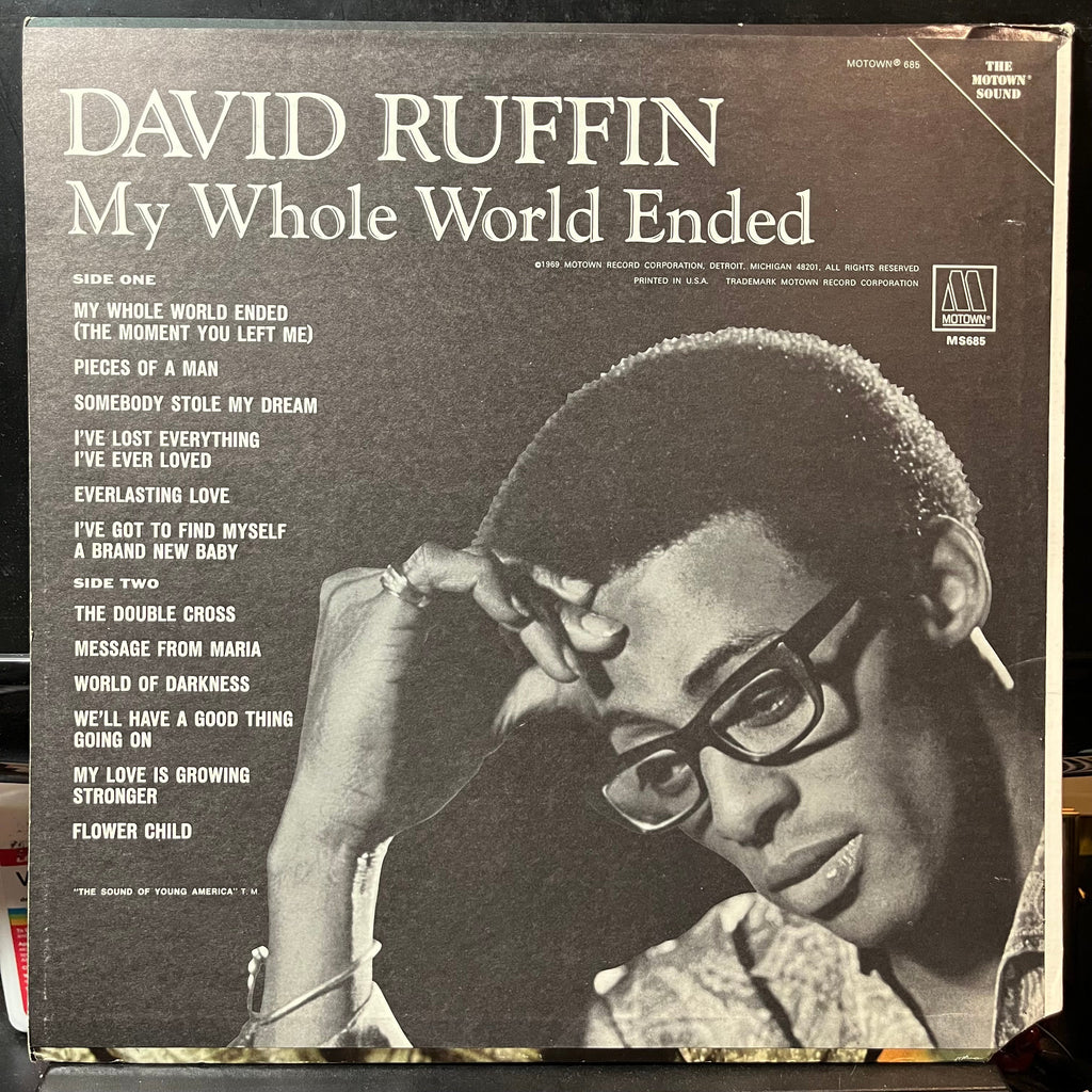 David Ruffin - My Whole World Ended (VINYL) |-Classic Vinyl Record
