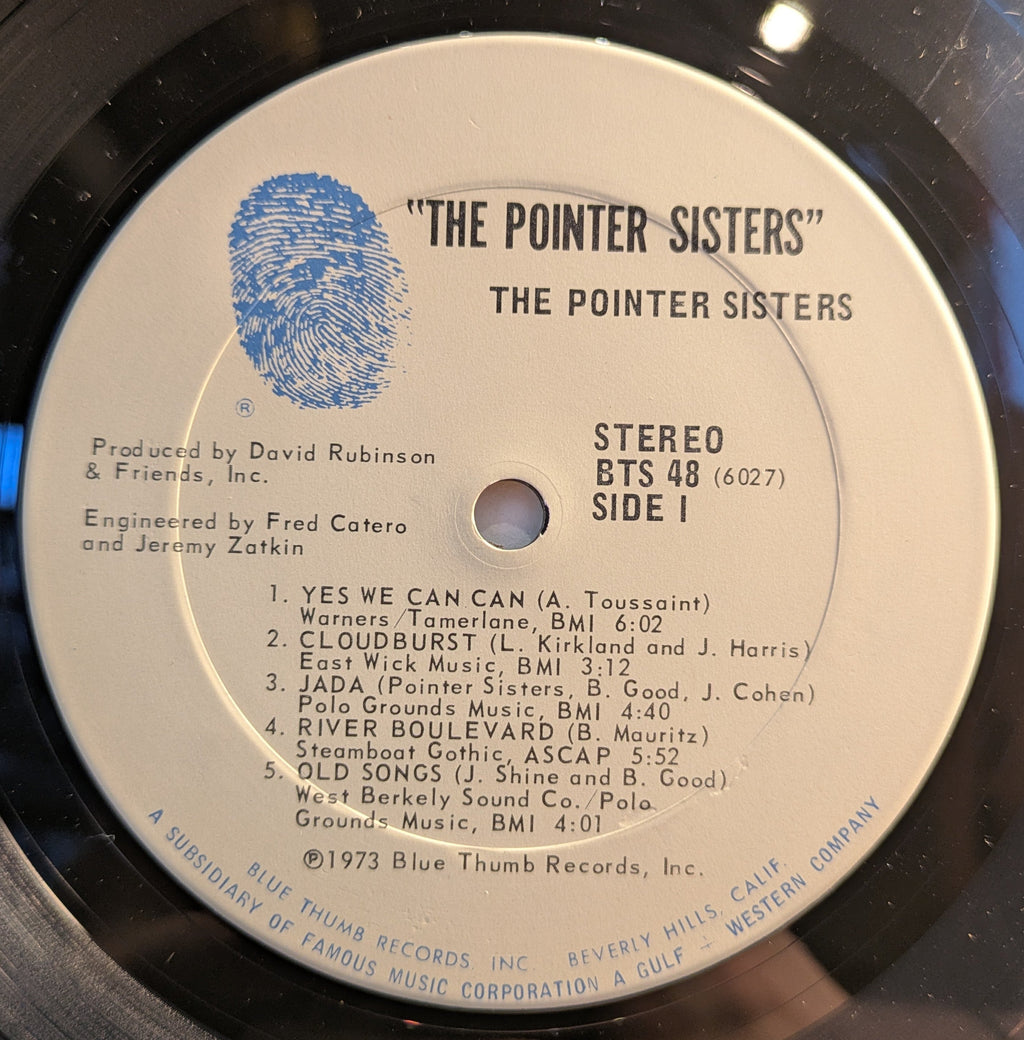 Pointer Sisters - The Pointer Sisters (VINYL) | Near Mint (NM) Very Good (VG)-Classic Vinyl Record