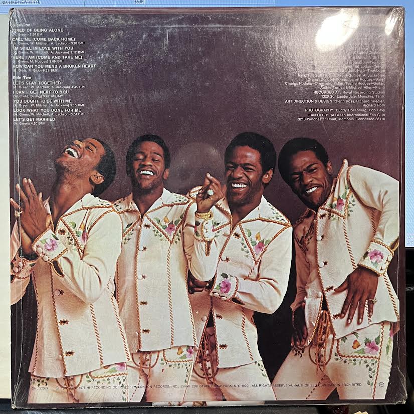 Al Green - Greatest Hits (VINYL) | Near Mint (NM) Near Mint (NM)-Classic Vinyl Record