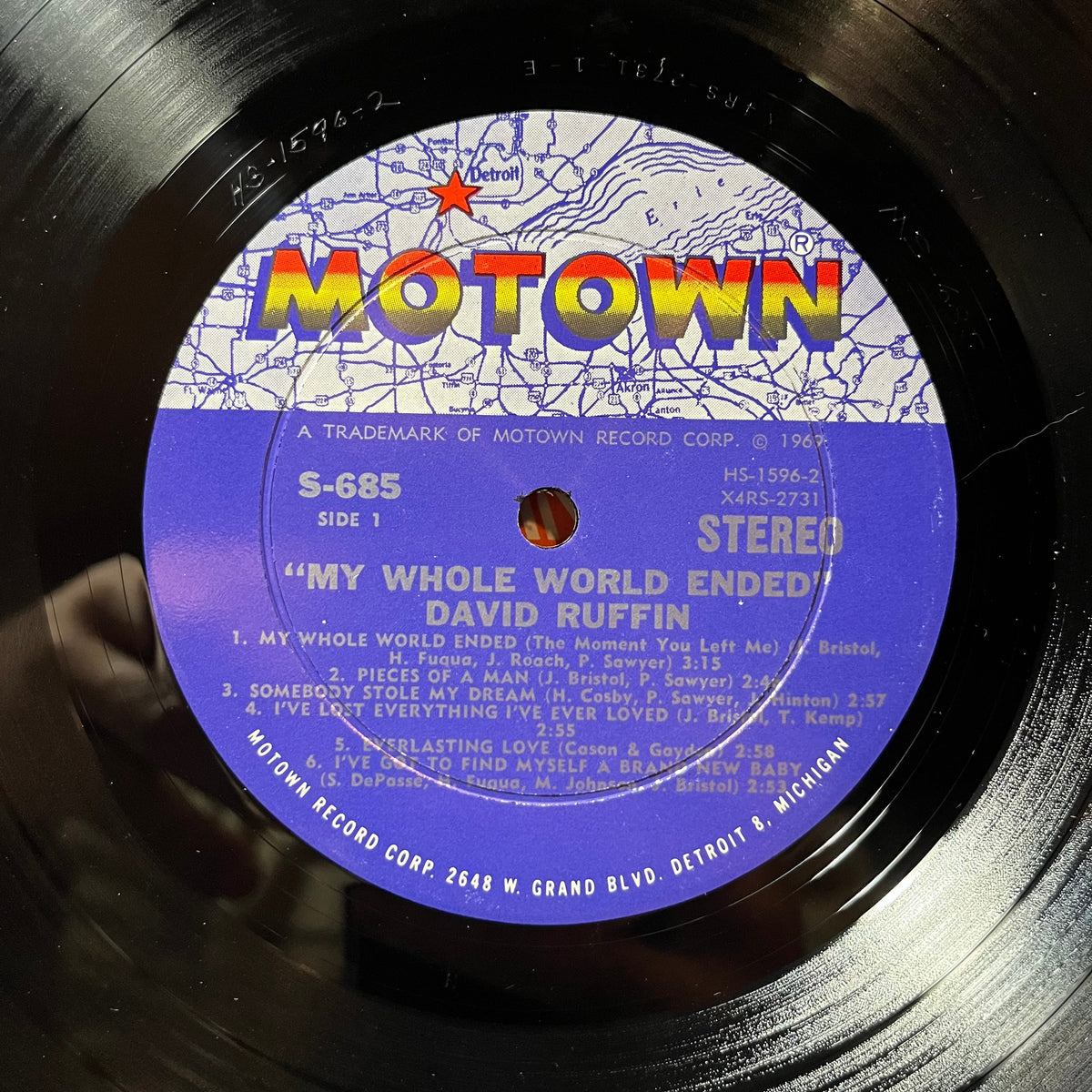 David Ruffin - My Whole World Ended (VINYL) |-Classic Vinyl Record