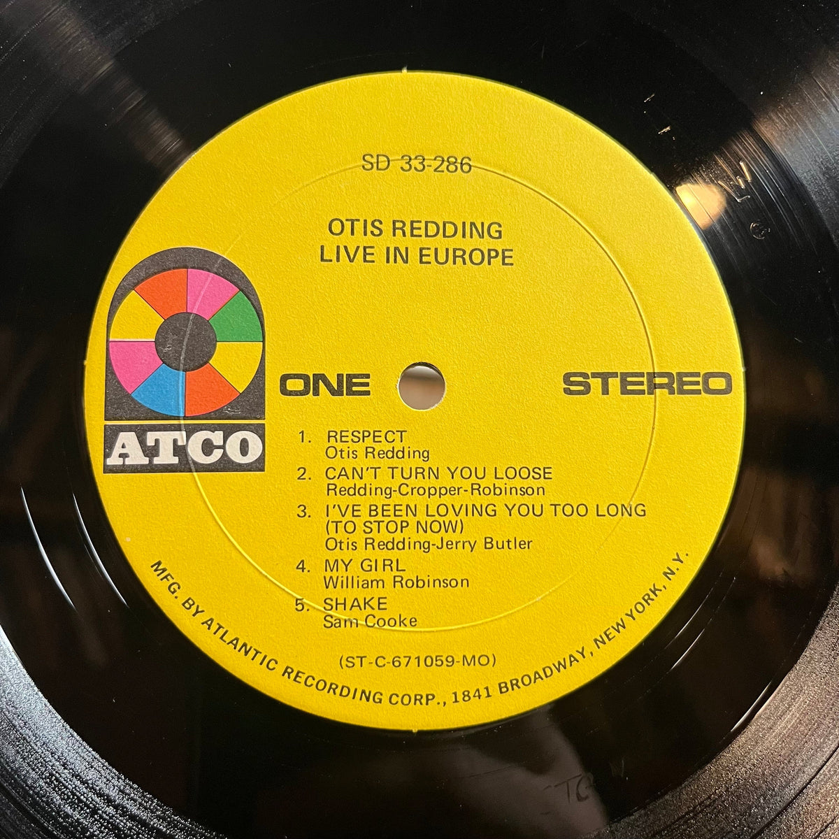 Otis Redding - Live In Europe (VINYL) | Very Good (VG)-Classic Vinyl Record