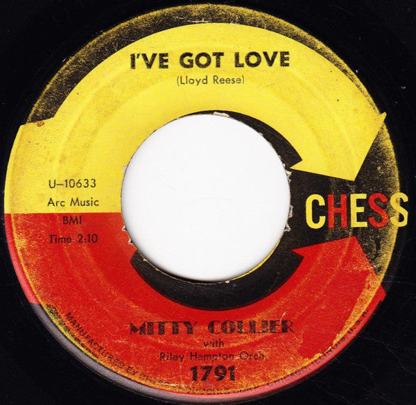 Mitty Collier - I've Got Love / I Got To Get Away From It All (7" VINYL) | Very Good (VG) Generic-Classic Vinyl Record