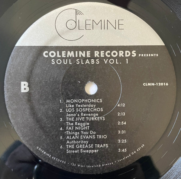 Various - Soul Slabs Vol. 1 | Mint (M) Mint (M)-Classic Vinyl Record