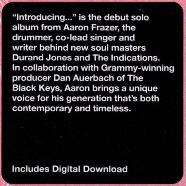 Aaron Frazer - Introducing... | Mint (M) Mint (M)-Classic Vinyl Record