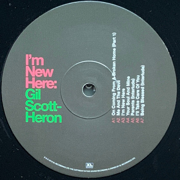 Gil Scott-Heron - I'm New Here | Mint (M) Mint (M)-Classic Vinyl Record