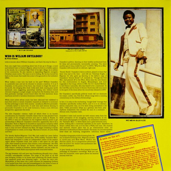William Onyeabor - Who Is William Onyeabor? (3xVINYL) | Mint (M) Mint (M)--Classic Vinyl Record
