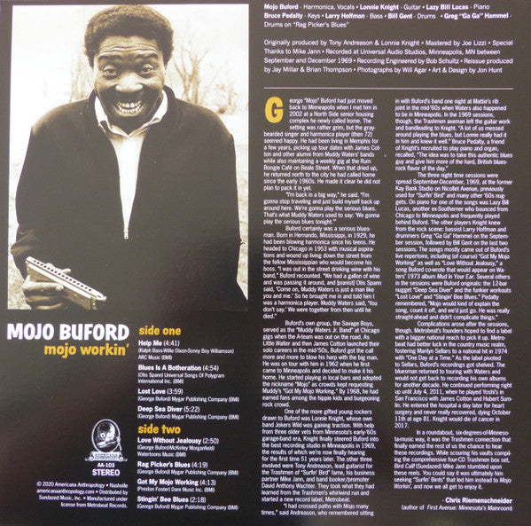 Mojo Workin' | Mint (M) Mint (M)-Classic Vinyl Record