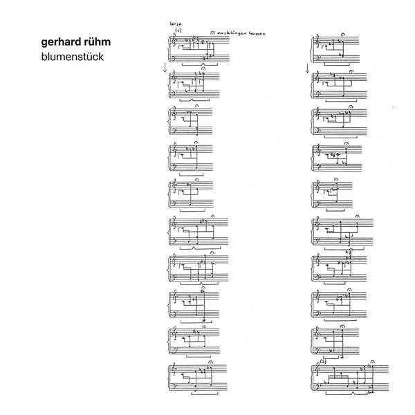 GERHARD RUHM - Blumenstuck |-Classic Vinyl Record