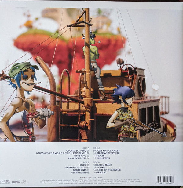 Gorillaz - Plastic Beach | Mint (M) Mint (M)-Classic Vinyl Record