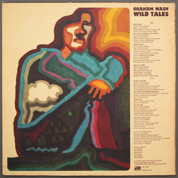 Graham Nash - Wild Tales | Near Mint (NM) Near Mint (NM)-Classic Vinyl Record