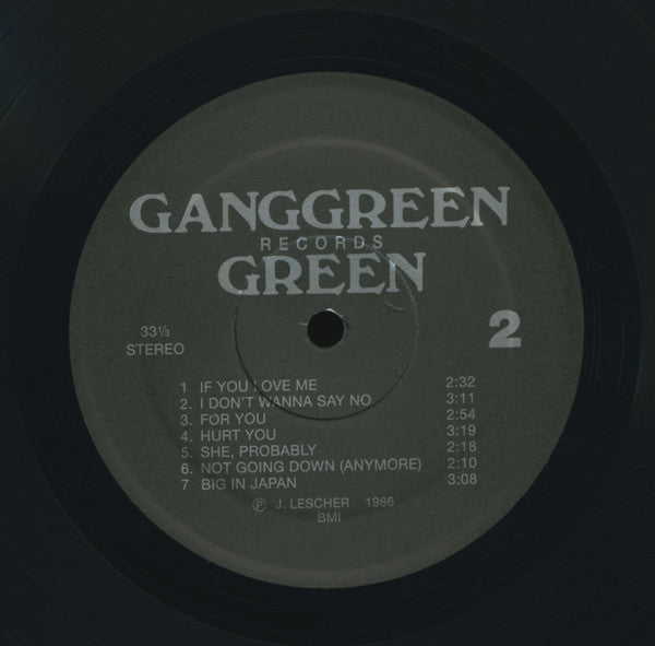 Green | Mint (M) Mint (M)-Classic Vinyl Record