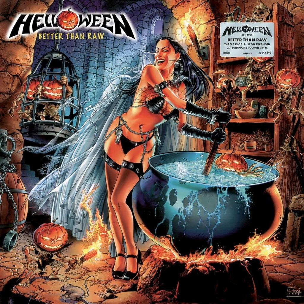 Helloween - Better Than Raw (BLUE 2xVINYL) | Mint (M) Mint (M)-Classic Vinyl Record