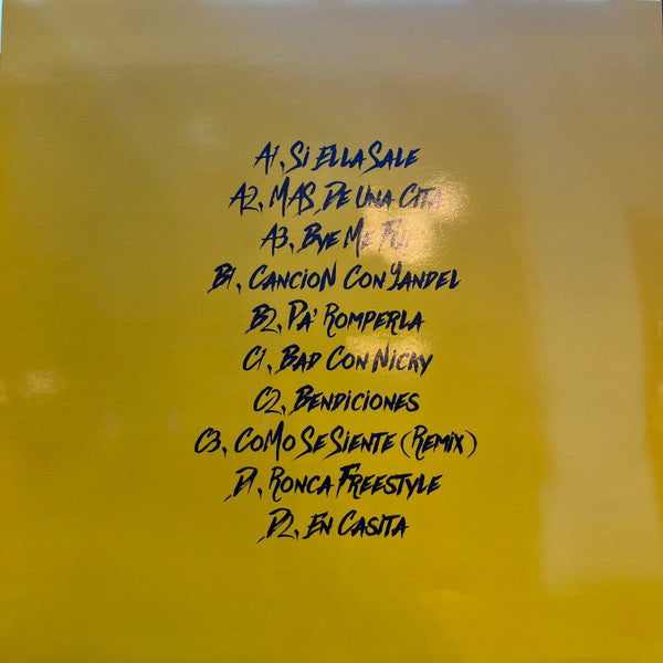 Bad Bunny - Las Que No Iban A Salir (COLOR VINYL LP) | Mint (M) Mint (M)-Classic Vinyl Record