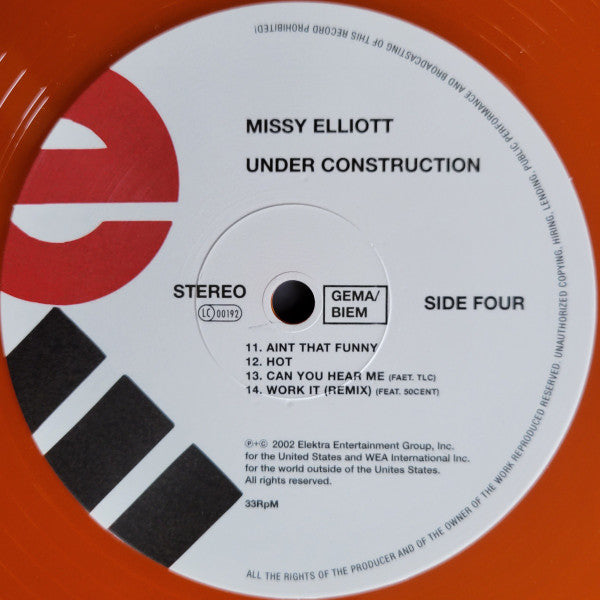 Under Construction | Mint (M) Mint (M)-Classic Vinyl Record