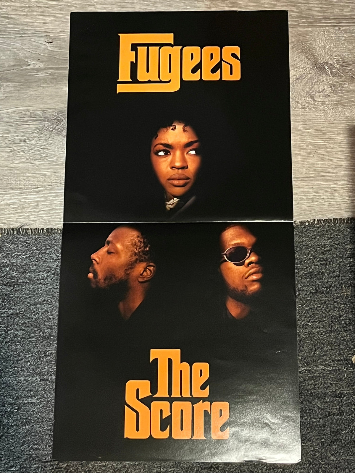 THE SCORE *POSTER 12X24"* |-Classic Vinyl Record