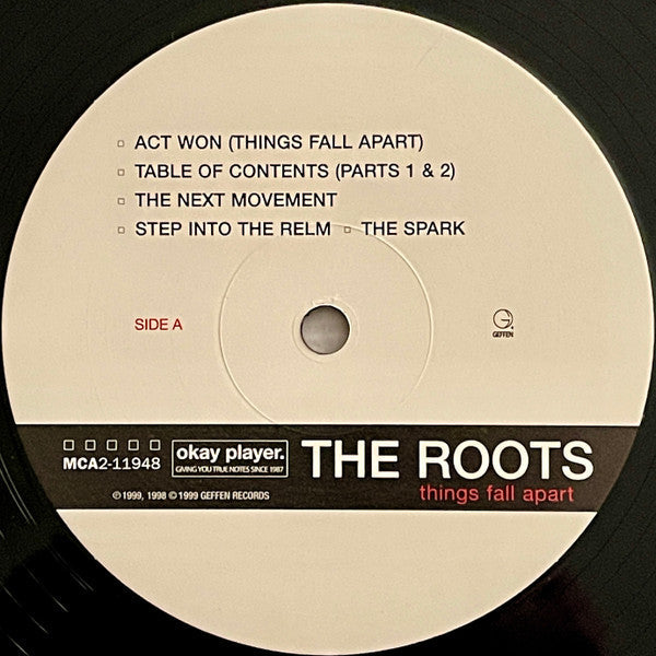 The Roots - Things Fall Apart [Explicit Content] (2x VINYL) | Mint (M) Mint (M)-Classic Vinyl Record