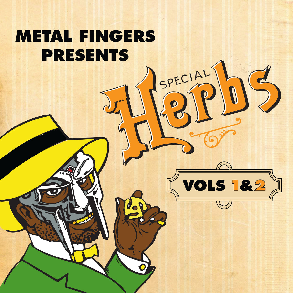 MF Doom - Metal Fingers Presents: Special Herbs Vol. 1 & 2 (CD) | Mint (M) Mint (M)-Classic Vinyl Record