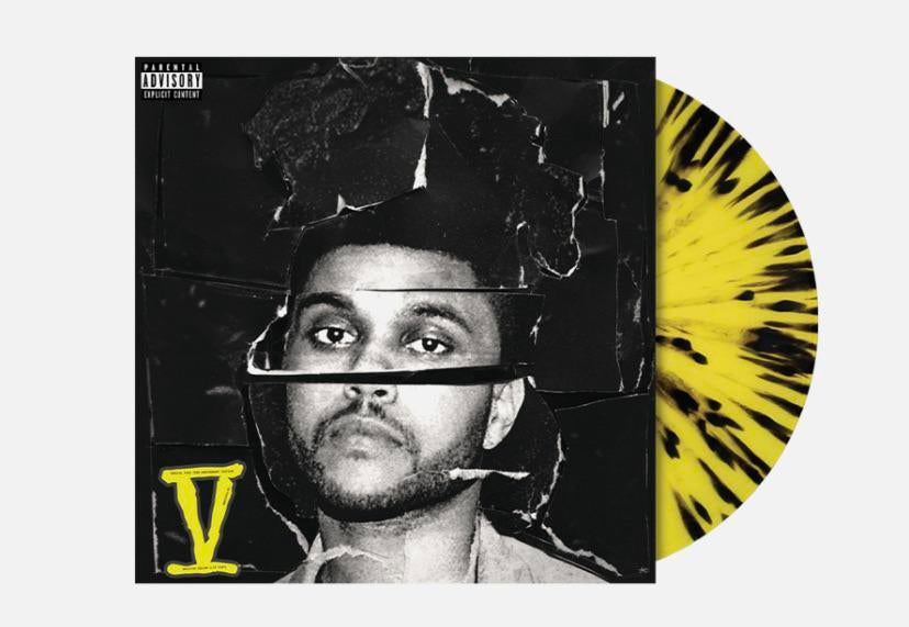 The Weeknd - Beauty Behind The Madness (Yellow w/ Black Splatter Vinyl) | Mint (M) Mint (M)-Classic Vinyl Record