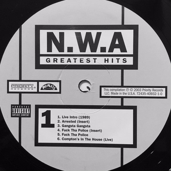 N.W.A. - Greatest Hits | Mint (M) Mint (M)-Classic Vinyl Record
