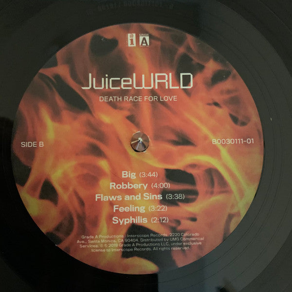 Juice WRLD - Death Race For Love | Mint (M) Mint (M)-Classic Vinyl Record