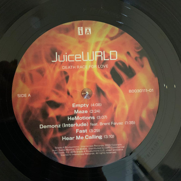 Juice WRLD - Death Race For Love | Mint (M) Mint (M)-Classic Vinyl Record