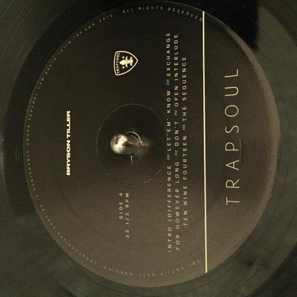 Bryson Tiller - Trapsoul (VINYL) | Near Mint (NM) Near Mint (NM)-Classic Vinyl Record
