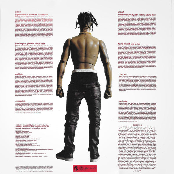 Travis Scott (2) - Rodeo | Mint (M) Mint (M)-Classic Vinyl Record